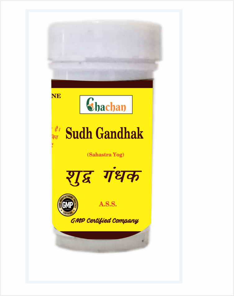 CHACHAN SUDH GANDHAK BY DINDAYAL AYURVED BHAWAN